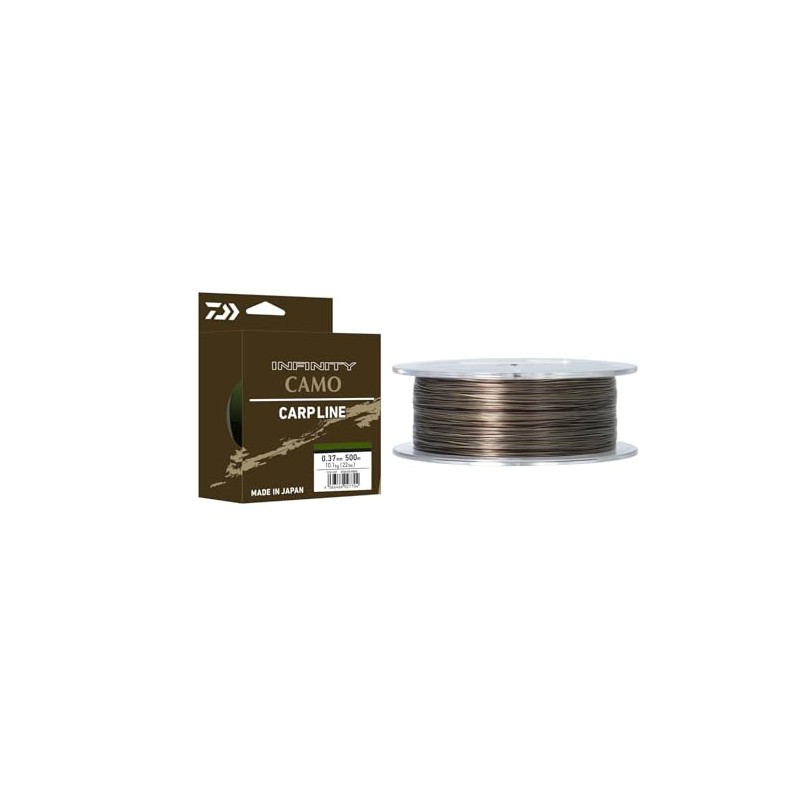 Daiwa Infinity Camo, 0.34 mm, 9.20 kg, 20.0 lb, 500
