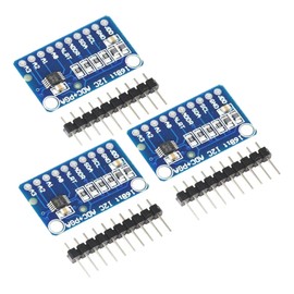 3 x ADS GERUI-1115 (16 Bit) analogue-digital converter ADC development board module, low power consumption (20uA), can be used on current detection and portable low-speed instruments