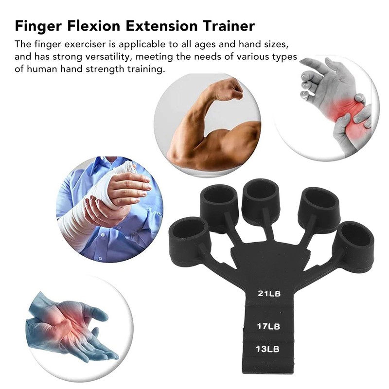 Finger Trainer Portable Grip Strength Training Tool Hand Recovery Physical