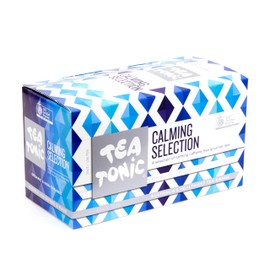Tea Tonic Calming Selection Tea Variety Pack – 30 Premium Herbal Teabags for Relaxation & Comfort – Gluten-Free, Sugar-Free, Vegan, Non-GMO, No Artificial Flavors or Colors