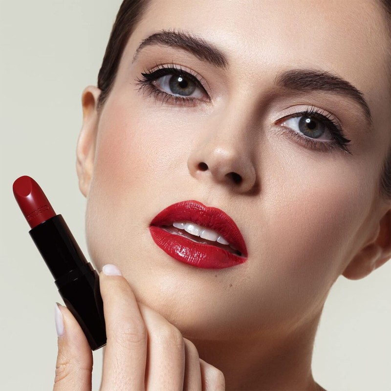 ARTDECO Perfect Colour Lipstick - Long-Lasting Shiny Red Lipstick -