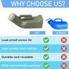Urinals for Men Male Urinal Bottle Spill Proof with Screw