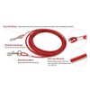Berry Pet Premium Red 10' Dog Tie-Out Cable - Heavy