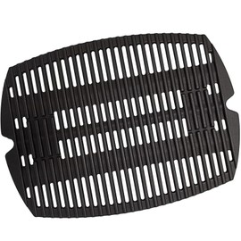 Oklagarden Q1200 Replacement Grill Grates for Weber Q1000 Grill Replacement Parts Weber Q1200 Q120 Q100 Q140 Q1400 Grates Parts 7644 7582 Cooking Grates Weber Baby Q Grill Parts Full Size Heat Plates