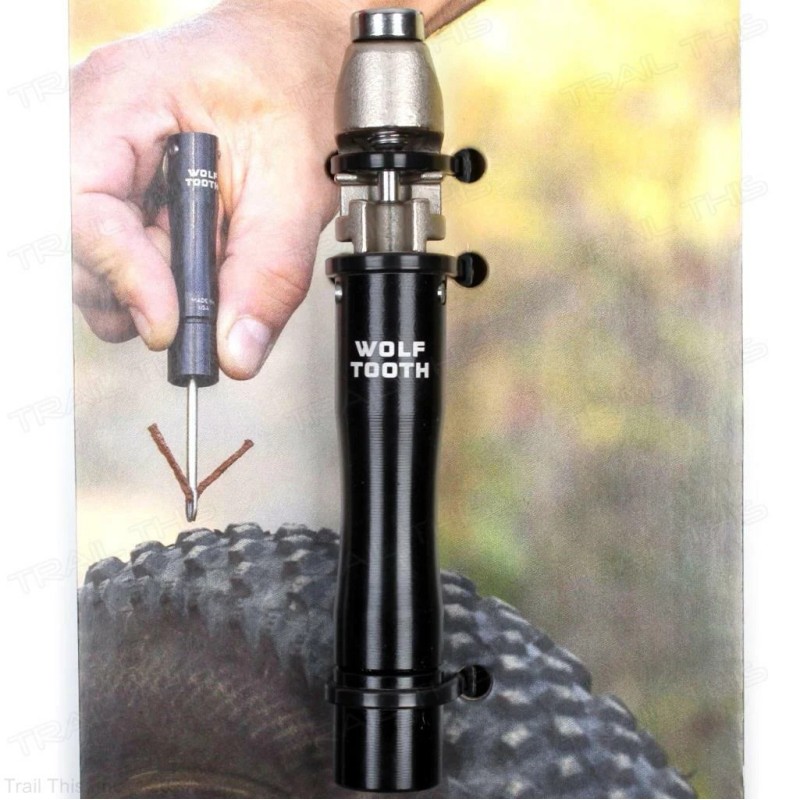 Wolf Tooth EnCase System Chain and Tire Plug Inside Bicycle