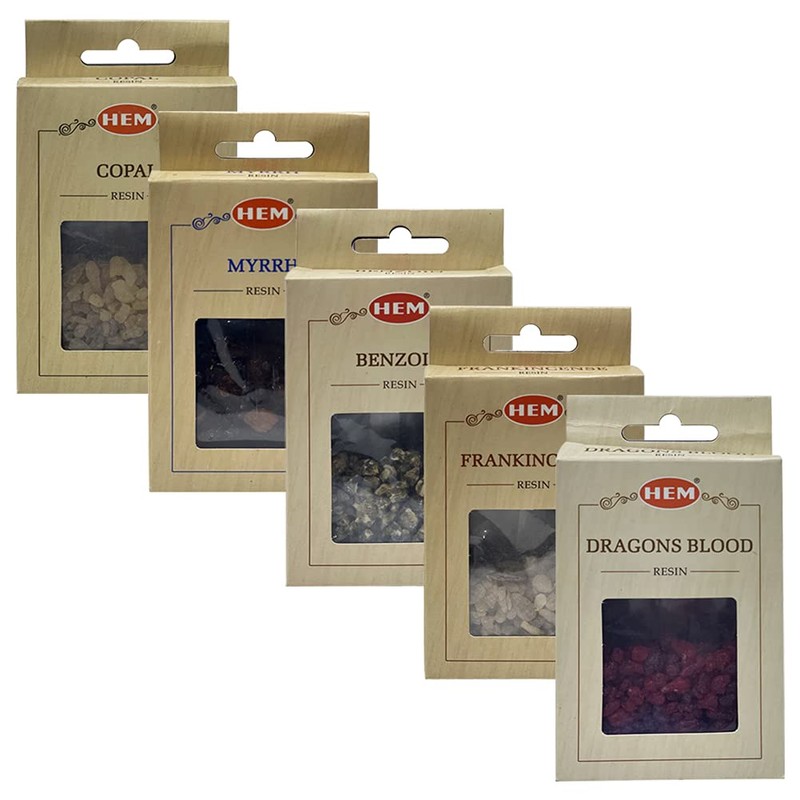 TRUMIRI Dragon's Blood Benzoin Copal Incense Variety Pack (3 Sets