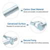sourcing map 10Pcs 3/8" Dia Trailer Coupler Pin, 2-3/4" Long