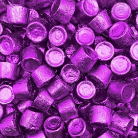 Hershey's ROLO Salted Caramels in Rich Dark Chocolate, Purple Foil Candy - 10lbs