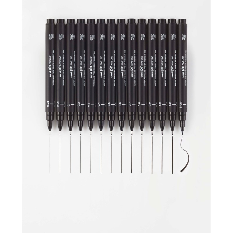 Uni-Ball Calligraphy Pen Set of 5