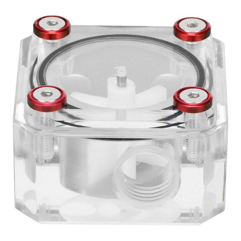 Water Flow Meter LeakingProof Transparent Acrylic Computer WaterCooled Rheometer