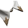 J's Select Fashion Accessories, Antique Steampunk Collar Tip, Gold, Gold,