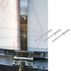 Leliafleury 100Pcs Flange Blind Rivets M4 x 12mm Aluminium Blinds