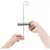 20Pcs Silver Plant Label Hooks, Garden Markers Stake, Plant Sign