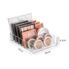 Wanjorlay Make-Up Organiser, Compact Make-Up Pallet Organiser, 7 Pieces Cosmetic