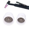 2Pcs TIG Welding Cup 12#/14# Ceramic Nozzle Accessory Set Kit