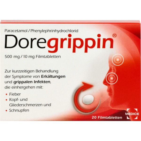 Doregrippin Filmtabletten, 20 pcs. Tablets