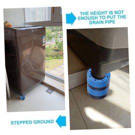 Gatuida 4pcs Vibration Foot Pads for Washing Machines and Refrigerators Noise Reducing Mats Height Easy Installation Protect Floors and Appliances from Scratches