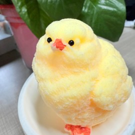 Sinikoro Handmade Chick Squishy Squeeze Toys Taba Squishy Stress Relief Toy for Adult Stress Relief Toys - Color May Vary (Pack of 1)