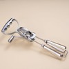 Hand Crank, Stainless Steel Manual Beaters, Rotary Egg Beater, Double