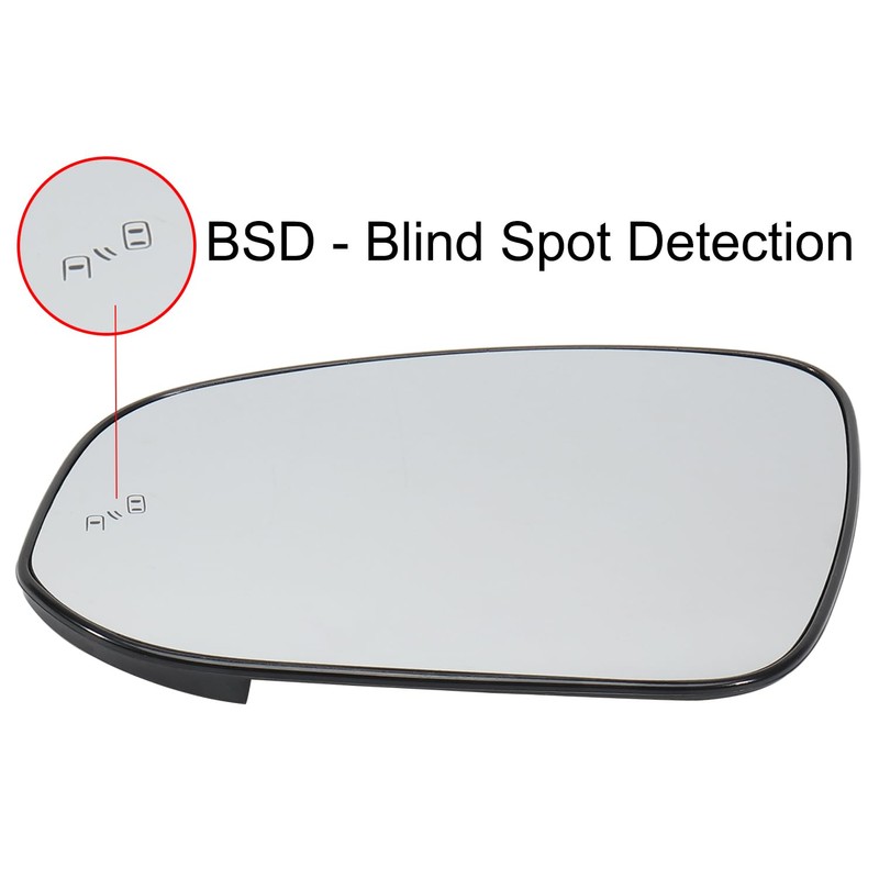 Driver Side Mirror for Toyota Highlander (US Version) 2014-2019 with