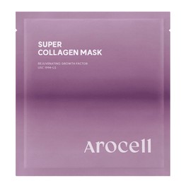 Arocell Super Collagen Mask 43g×12, Skin Elasticity 12 / 아로셀 슈퍼 콜라겐 마스크 43g×12개 피부탄력 12개