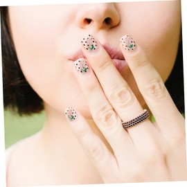 Baluue 24pcs Nail Art Charm for Nail Design Metal Flower Decorations for Women for Manicure Crafts and Creative Art