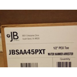 JB Products JBSAA45PXT Water Hammer Arrester 1/2'' Pex Poly Barb Tee