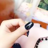 24pcs Nail Tips, Gel Nail Lighting, Solid Color Nail Tips,