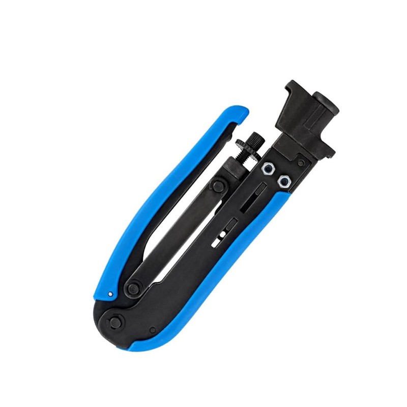 TopHomer Compression Tool Coax Cable Crimper Kit Adjustable RG59, RG6,