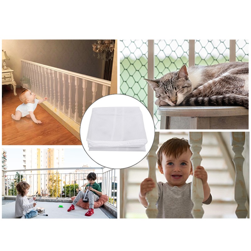 Patios Railing Stairs Netting Baby Proofing Protective Easy To Install