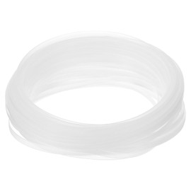 QUARKZMAN Sewing Sticks, 1 Roll 1.2mm x 20 Yards PP Corset Bones, Soft Glue Corset Tape Sticks for Wedding Dresses, DIY Making, Handbags, Hats (Transparent)
