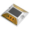 LED Solar Power Ground Marker Lights Waterproof Outdoor Driveway Road