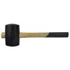 SW-Stahl 50701L Rubber Mallet, 250 g, Lightweight Rubber Mallet, Wooden