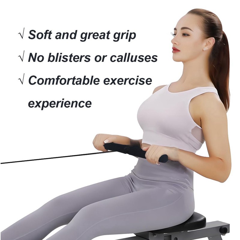 2Pcs Thickened Rowing Machine Handles Cover, Fits Most Rowing Machine,