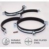 SKIR'CO Pipe Holder with Rubber Lining for 150 mm Pipes,
