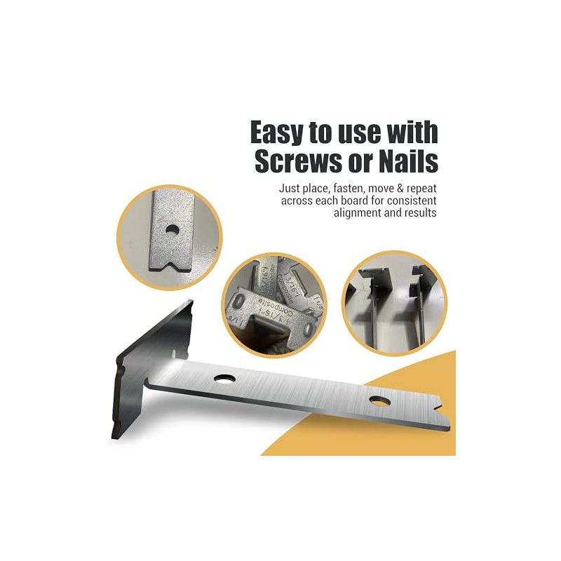 Steel Deck Spacing and Fastening Tool 3 Pack for Use