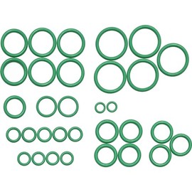 A/C System Seal Kit Compatible With Nissan Frontier GAS 1998 1999 2000 2001 2002 2003 2004 2005 2006 2007 2008 2009 2010 2011 2012 2013 2014 2015 2016 2017 2018 2019 PC-1019471
