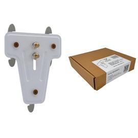 Bullfix Heavy Duty Radiator Support Bracket Kit - Heavy Duty Plasterboard Fixings for Column and Designer Radiators - Secure Vertical/Horizontal Radiator Mounting - White