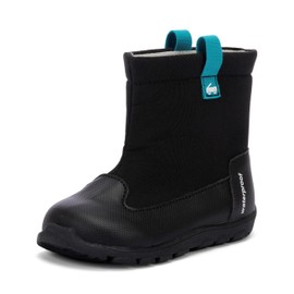 See Kai Run Larkin Waterproof Boot for Little Kids, Black, Little Kid 12