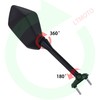 FOVPLUE Long Rear View Mirrors,Motorcycle Left and Right Mirrors Adjustment