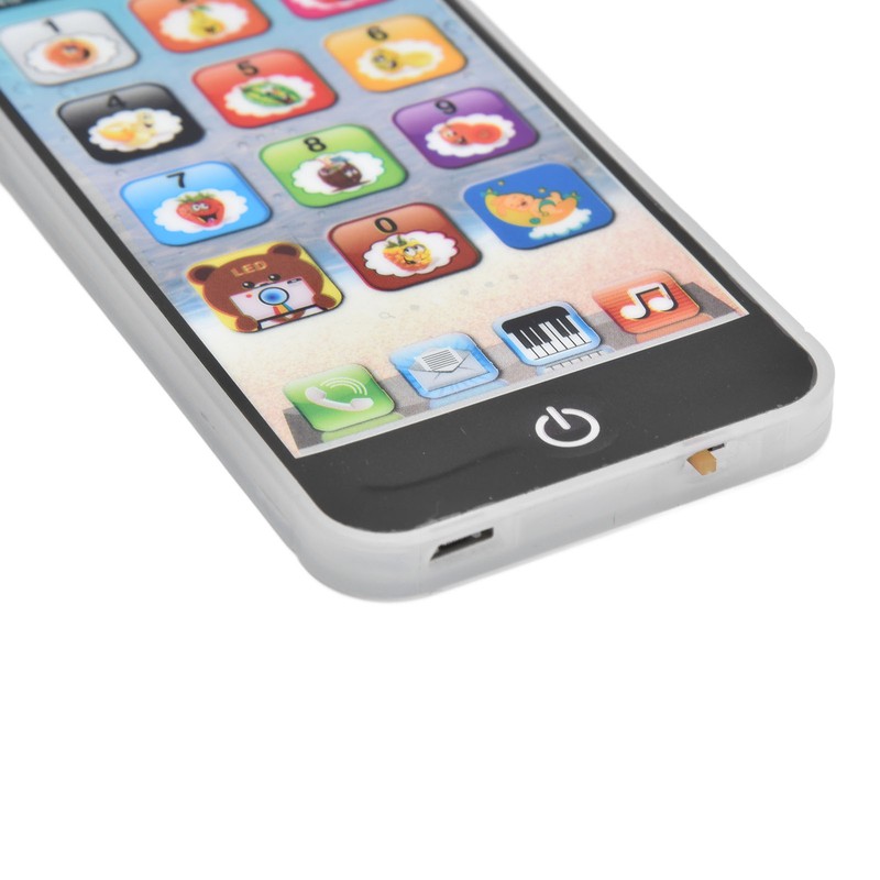 Children Mobile Phone Toy USB Charging Volume Adjustment Function LED