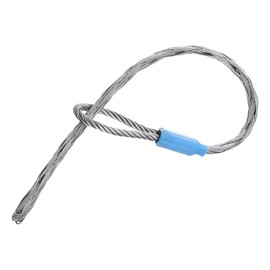 MECCANIXITY 20-25MM Single Head Wire Threader Cable Socks Puller Galvanized Steel Wire Cover Grip Tube Net Pipe Suitable for Conduit Wire Rope - 1 pcs