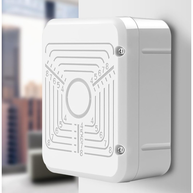 CTXSumTec 2-Pack 4.5" Square Security Camera Junction Box Mouting Bracket,