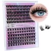 Cluster Lashes - Fluffy Individual Eyelashes Kit with 126Pcs Lash