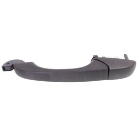 KarParts360 Door Handle for Dodge Grand Caravan 2008-2019 Driver OR Passenger Side | Single Piece | Exterior | Rear | Side Sliding Door | Black | Trim: All Submodels | CH1513104 | 4589712AC