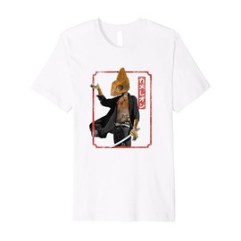 Samurai Chameleon Warrior Premium T-Shirt
