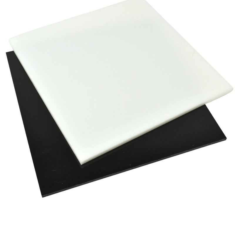 BuyPlastic Black Polypropylene Copolymer (PPC) Plastic Sheet 3/8" x 6"