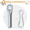 Dreamprint 10 x Rope End Closure with Simplex Hook Galvanised