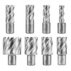 Shank HSS Annular Drill Bit 12-42x30mm TiN Coated Hollow Drill