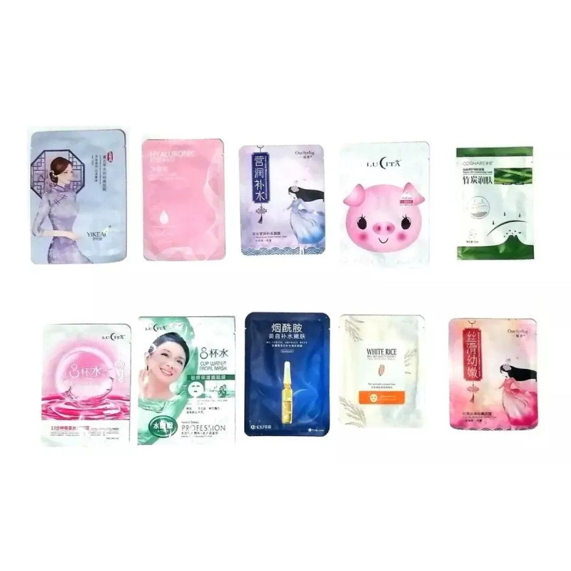 Blandar Lote 10 Mascarillas Coreanas Faciales Mayoreo Surtidas